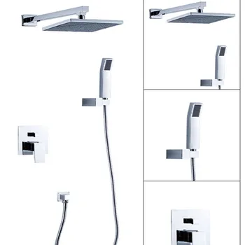 Hidden Installation of Two - Function Shower Set with Copper Mixing Cold and Hot Water Faucet
Hidden Installation of Two - Function Shower Set with Copper Mixing Cold and Hot Water Faucet