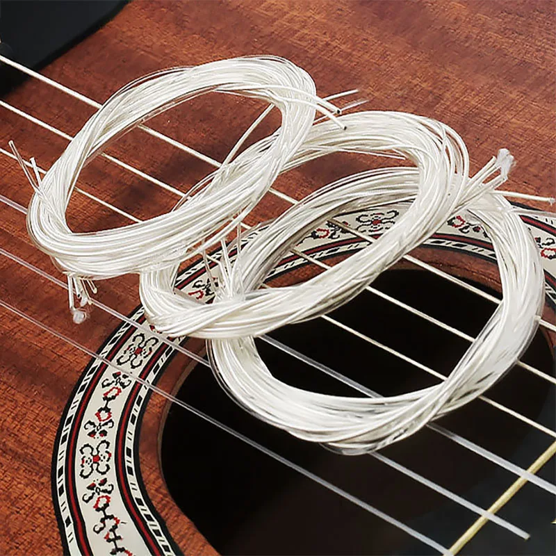 6Pcs Guitar Strings Nylon Metal Bright Tone Extra Light Medium Acoustic Guitar Strings Rainbow Colorful For Folk E A
6Pcs Guitar Strings Nylon Metal Bright Tone Extra Light Medium Acoustic Guitar Strings Rainbow Colorful For Folk E A
