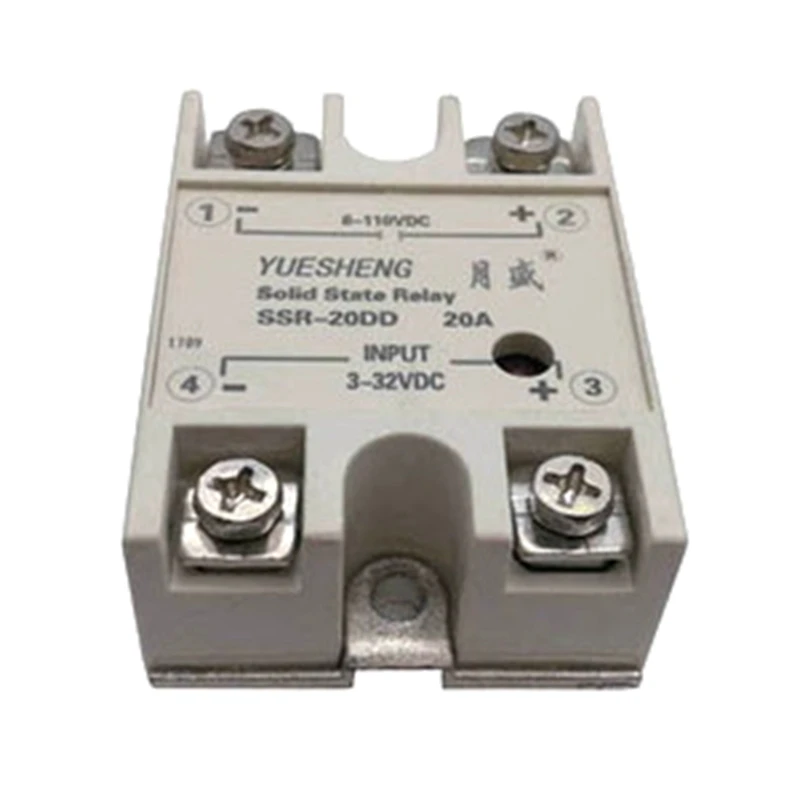 DC Controller DC Solid State Relay SSR-10DD SSR-20DD DC Relay10A 15A 20A 25A Smooth start of the motor motor soft starter
DC Controller DC Solid State Relay SSR-10DD SSR-20DD DC Relay10A 15A 20A 25A Smooth start of the motor motor soft starter