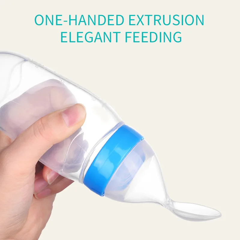 Baby Food Supplement Spoon Bottle Silicone Extrusion Food Supplement Spoon Baby Eating Training Spoon Children Tableware
Baby Food Supplement Spoon Bottle Silicone Extrusion Food Supplement Spoon Baby Eating Training Spoon Children Tableware