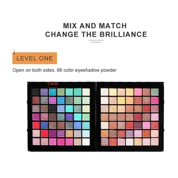 177 Color Eyeshadow Blush Lip Gloss Repair Multi-Function Make-Up Eye Shadow Set Face Decoration
177 Color Eyeshadow Blush Lip Gloss Repair Multi-Function Make-Up Eye Shadow Set Face Decoration