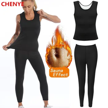 Newest Sauna Pants Silver Coating Sauna Sweat Shirt Waist Trainer Corset Body Shaper Workout Control Long Pants Shapewear Sets
Newest Sauna Pants Silver Coating Sauna Sweat Shirt Waist Trainer Corset Body Shaper Workout Control Long Pants Shapewear Sets