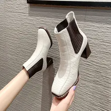 2021 Martin boots restoring ancient ways the new winter contracted fashion knight small square thick with short boots boots35-39
2021 Martin boots restoring ancient ways the new winter contracted fashion knight small square thick with short boots boots35-39