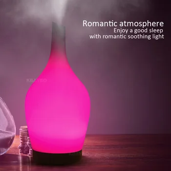 KBAYBO Romantic Soothing Air Humidifier Aromatherapy Essential Oil Diffuser Moist Mist Maker with 7 Colors Night Light for Home
KBAYBO Romantic Soothing Air Humidifier Aromatherapy Essential Oil Diffuser Moist Mist Maker with 7 Colors Night Light for Home