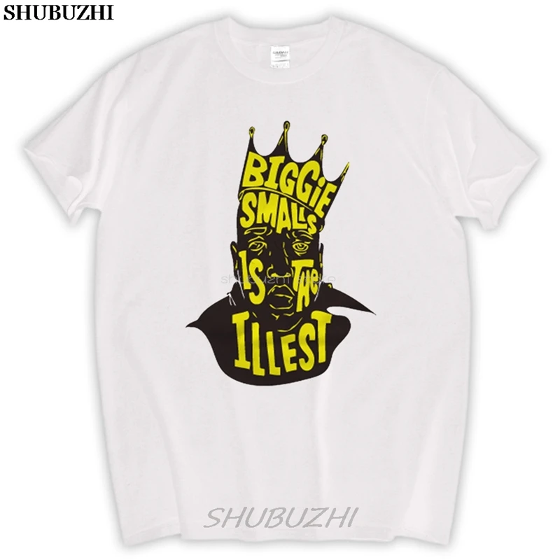 Мужская футболка Biggie Smells Notorious B.I.G. Мужские повседневные футболки с коротким