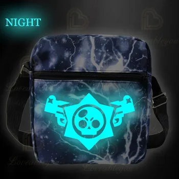 Luminous Star Game Boys Girls Shoulder Bag Kids Small Cross Body Bag with Strap Casual At Night Print Messenger Bags
Luminous Star Game Boys Girls Shoulder Bag Kids Small Cross Body Bag with Strap Casual At Night Print Messenger Bags