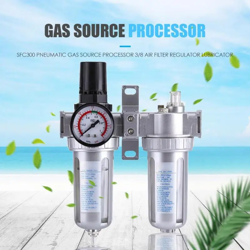 3/8 Pneumatic Gas Source Processor Drain Keep Air Pressure Stable Removal Solid Particles Type Compressing Air Filter Pneumatic
3/8 Pneumatic Gas Source Processor Drain Keep Air Pressure Stable Removal Solid Particles Type Compressing Air Filter Pneumatic