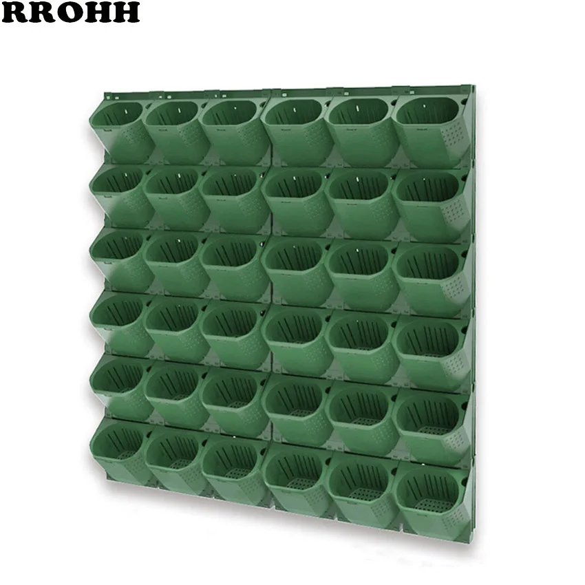 Outdoor Three-dimensional Vertical Greening Plant Pot Wall Flowerpot Container Stacked Wall-mounted Planting Box Flower Trough
Outdoor Three-dimensional Vertical Greening Plant Pot Wall Flowerpot Container Stacked Wall-mounted Planting Box Flower Trough
