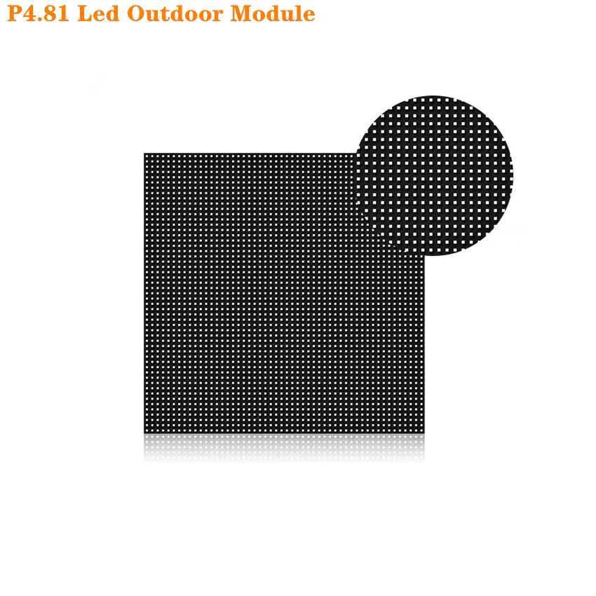 HD Led outdoor module p4.81 p3.91 led display panel 250x250mm 1/13scan 52x52dots billboard | Электронные компоненты и