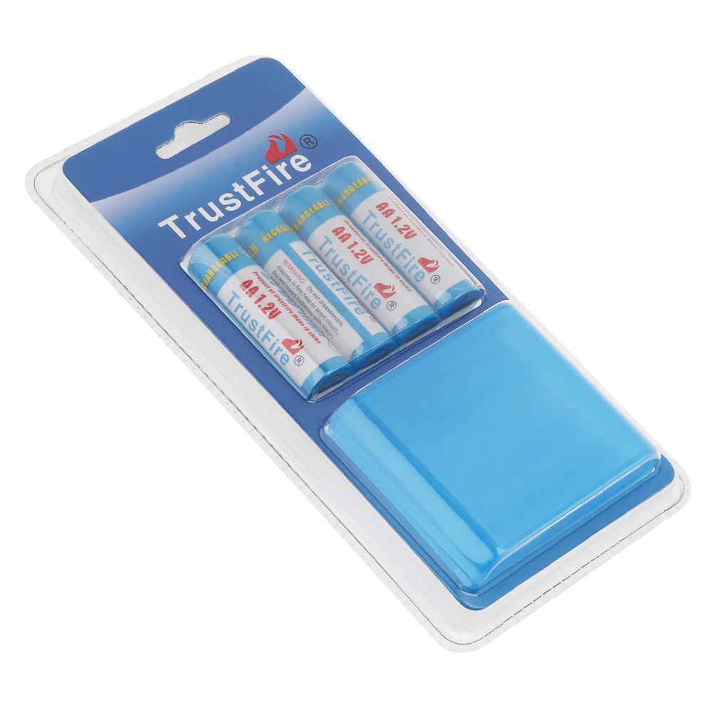 

Trustfire AA 2700mAh NI-MH 1.2V Rechargeable Battery NiMH Batteries With Package Case for Toys MP3 Camera LED Flashlights