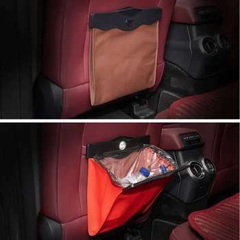 Hanging Car Trash Bag Can Premium Waterproof Litter Garbage Bag Organizer 1.85 Gallon Capacity Black Dustbin Storage Holder
Hanging Car Trash Bag Can Premium Waterproof Litter Garbage Bag Organizer 1.85 Gallon Capacity Black Dustbin Storage Holder