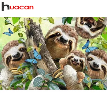 Huacan 5D DIY Diamond Painting Full Square/Round Sloth Diamonds Embroidery Kits Animal Decorations Home Gift 
Huacan 5D DIY Diamond Painting Full Square/Round Sloth Diamonds Embroidery Kits Animal Decorations Home Gift