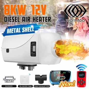 Metal Car Heater 12V 8000W Diesel Air LCD Monitor 2 Air Vent Outlet Parking Heater For Trucks Boats RV Motorhome Trailer Bus
Metal Car Heater 12V 8000W Diesel Air LCD Monitor 2 Air Vent Outlet Parking Heater For Trucks Boats RV Motorhome Trailer Bus
