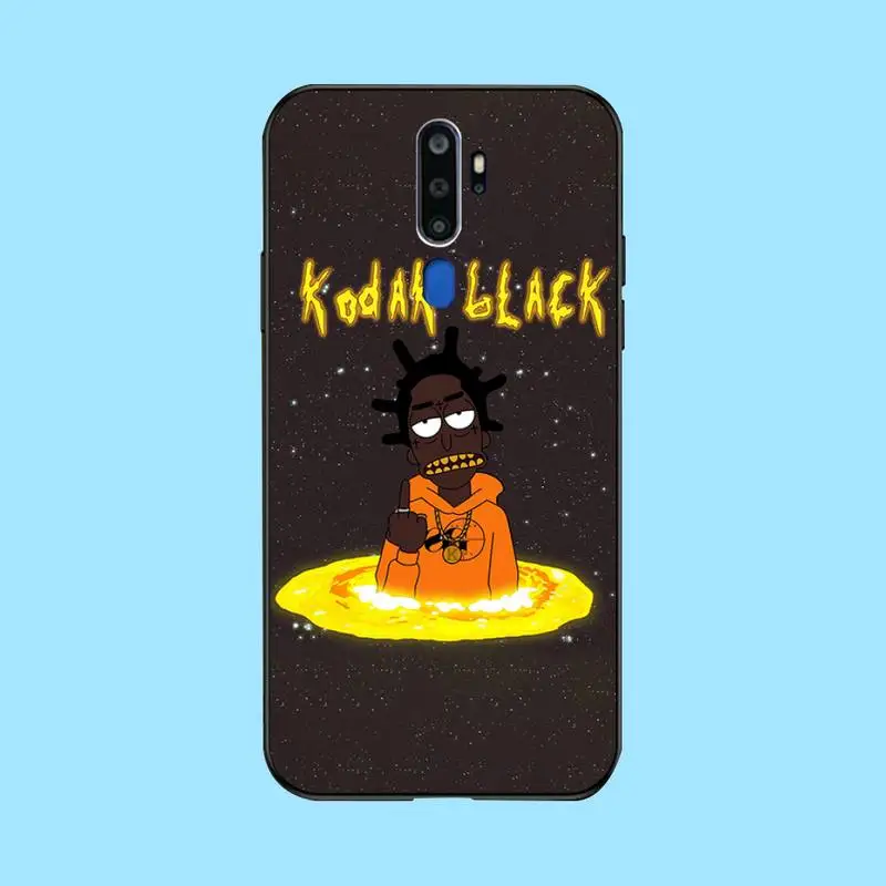 CUTEWANAN Kodak Black Rapper TPU black Phone Case Cover Hull For Oppo A5 A9 2020 Reno Z Realme5Pro R11 case