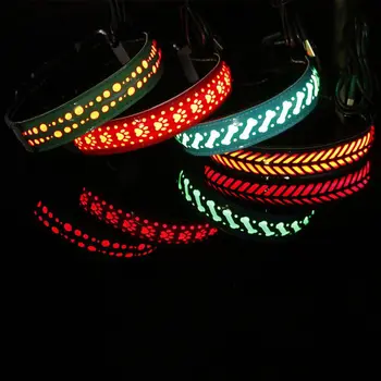 USB Rechargeable Pet Collar Lighted Up PU Leather LED Dog Collar Advanced Glow Necklace, Adjustable Safety Pet Collar
USB Rechargeable Pet Collar Lighted Up PU Leather LED Dog Collar Advanced Glow Necklace, Adjustable Safety Pet Collar