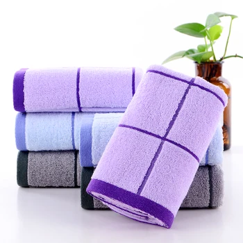 Simple and generous Plaid natural cotton towel high quality thickened soft absorbent towel adult pure cotton face washing towel
Simple and generous Plaid natural cotton towel high quality thickened soft absorbent towel adult pure cotton face washing towel