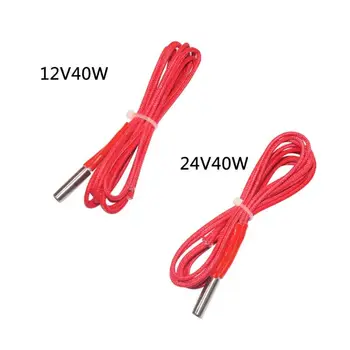 1m Reprap 12V 24V 40W Ceramic Cartridge Heater 6mm*20mm For Extruder CNC 3D Printer Parts Heating Tube Heat Extrusion Part
1m Reprap 12V 24V 40W Ceramic Cartridge Heater 6mm*20mm For Extruder CNC 3D Printer Parts Heating Tube Heat Extrusion Part