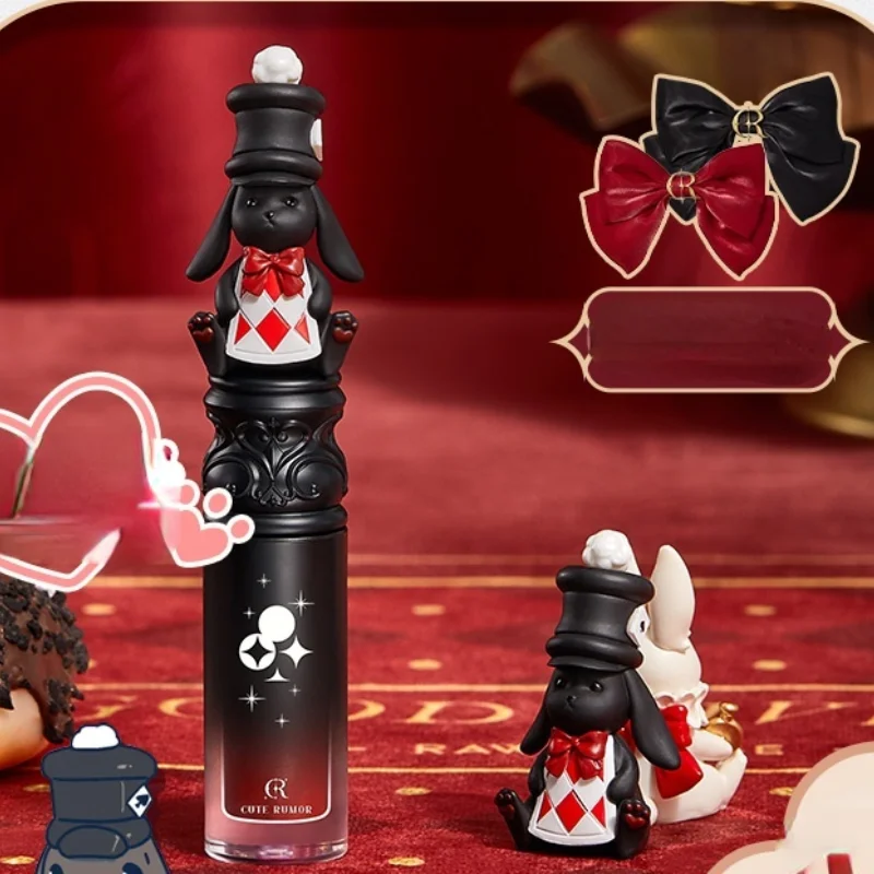 TT Black Rabbit Cute Story Qijing Tea Party Velvet Lip Lacquer Lipstick Matte Soft Mist Color Moisturizing
TT Black Rabbit Cute Story Qijing Tea Party Velvet Lip Lacquer Lipstick Matte Soft Mist Color Moisturizing