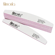 10 шт. klimonla 80/120 профессиональная пилка для ногтей буферная шлифовальная полировка двухсторонняя УФ гель полировщик для педикюра и маникюра ...(China)