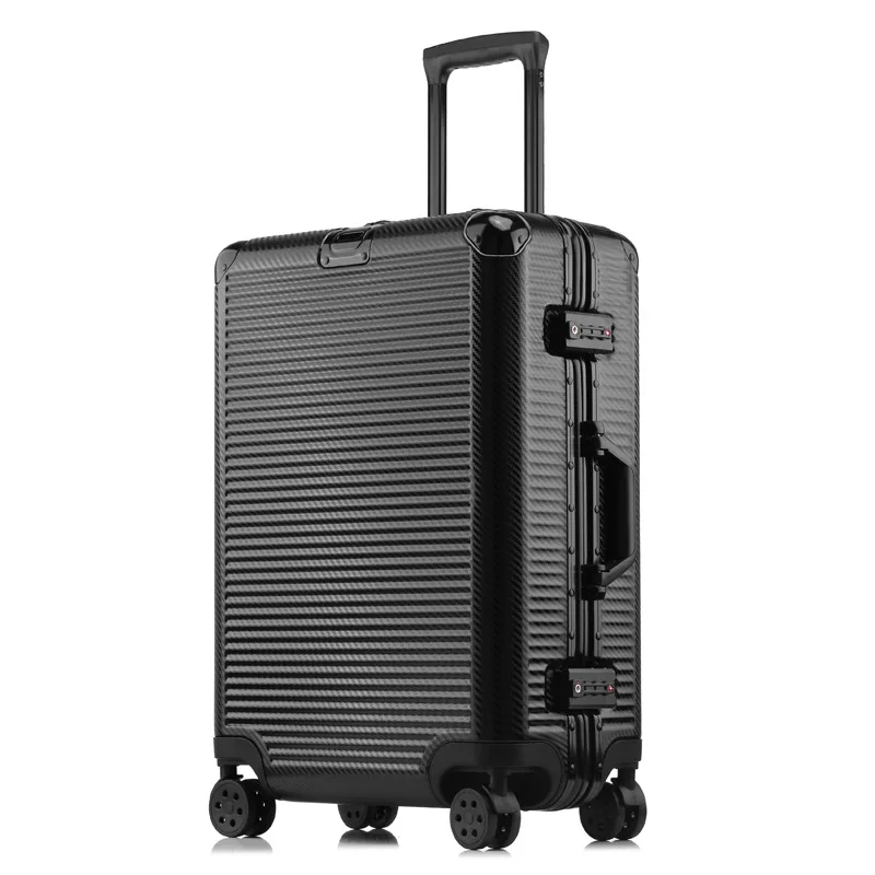 Luxury Brand Aluminium Alloy Suitcase with TSA Lock Universal Wheel Luggage Suitcase 20/24/26/29 Inch Cabin Trolley Box Black
Luxury Brand Aluminium Alloy Suitcase with TSA Lock Universal Wheel Luggage Suitcase 20/24/26/29 Inch Cabin Trolley Box Black