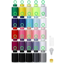 50PCS Bobbin and Sewing Threads Kit Multicolor Cotton Sewing Machine Thread Spools with Prewound Bobbins for Hand Machine Sewing
50PCS Bobbin and Sewing Threads Kit Multicolor Cotton Sewing Machine Thread Spools with Prewound Bobbins for Hand Machine Sewing