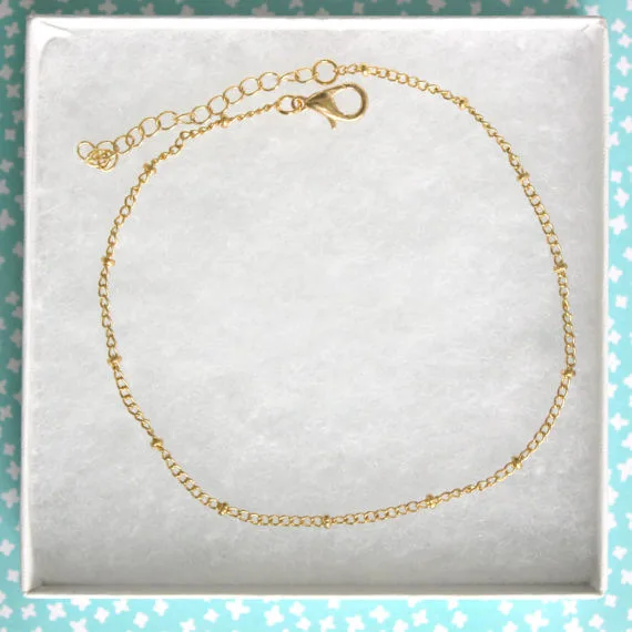 Europe And America Hot Selling Accessories Fashion Simple Small tong zhu zi Chain Anklet Summer Beads Anklet
Europe And America Hot Selling Accessories Fashion Simple Small tong zhu zi Chain Anklet Summer Beads Anklet