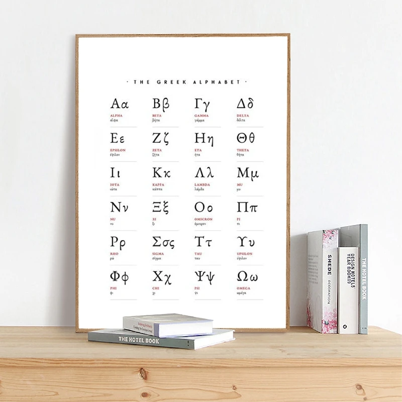 Canvas Print Wall Art Pictures Greek Alphabet Painting Home Decoration Letters Math Modular Modern Nordic Poster For Living Room
Canvas Print Wall Art Pictures Greek Alphabet Painting Home Decoration Letters Math Modular Modern Nordic Poster For Living Room