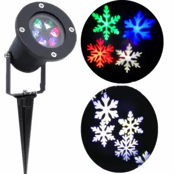 Christmas Snowflake Projector Light IP44 EU Plug Outdoor Garden Projector Lamp For New Year Party Christmas Xmas decor
Christmas Snowflake Projector Light IP44 EU Plug Outdoor Garden Projector Lamp For New Year Party Christmas Xmas decor
