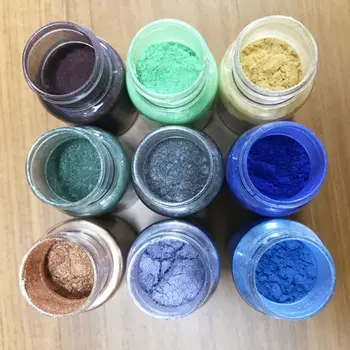 24 Colors Pearlescent Natural Mica Mineral Powder Epoxy Resin Dye Pearl Pigment N0HE
24 Colors Pearlescent Natural Mica Mineral Powder Epoxy Resin Dye Pearl Pigment N0HE