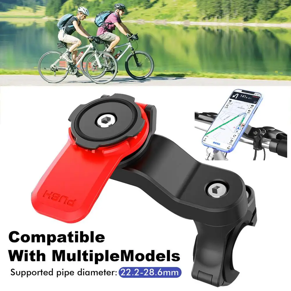 

Universal Motorcycle Phone Holder Detachable 360 Degrees Rotation Phone GPS Navigation Bracket For Cycling Equipment Accessorie