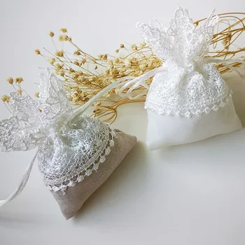 10 Pcs 10.5cm x 8 cm Lace Burlap Drawstring Bag Jewelry Gift Candy Bag Home Decoration Wedding Party Decoration Supply
10 Pcs 10.5cm x 8 cm Lace Burlap Drawstring Bag Jewelry Gift Candy Bag Home Decoration Wedding Party Decoration Supply