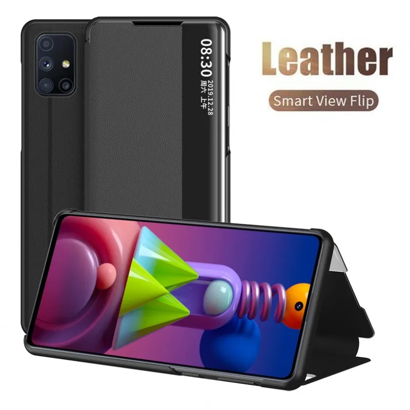 Smart Case For Samsung Galaxy M51 S20 FE Cover Flip Leather Window View Stand Shokcproof Case For Samsung Galaxy S20FE M51
Smart Case For Samsung Galaxy M51 S20 FE Cover Flip Leather Window View Stand Shokcproof Case For Samsung Galaxy S20FE M51