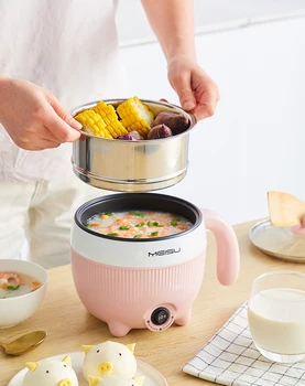 220V Electric Rice Cooker Multi Food Cooker Non-stick/ Stainless Steel Inner Available Mini Portable Cooking Pot EU/UK/AU/US
220V Electric Rice Cooker Multi Food Cooker Non-stick/ Stainless Steel Inner Available Mini Portable Cooking Pot EU/UK/AU/US