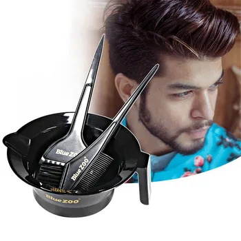 3 Pieces/set Of Plastic Hair Coloring Brush Comb Bowl Set Hair Styling Tool Dyeing Bowl Dyeing Brush Double-sided Dyeing Comb 
3 Pieces/set Of Plastic Hair Coloring Brush Comb Bowl Set Hair Styling Tool Dyeing Bowl Dyeing Brush Double-sided Dyeing Comb