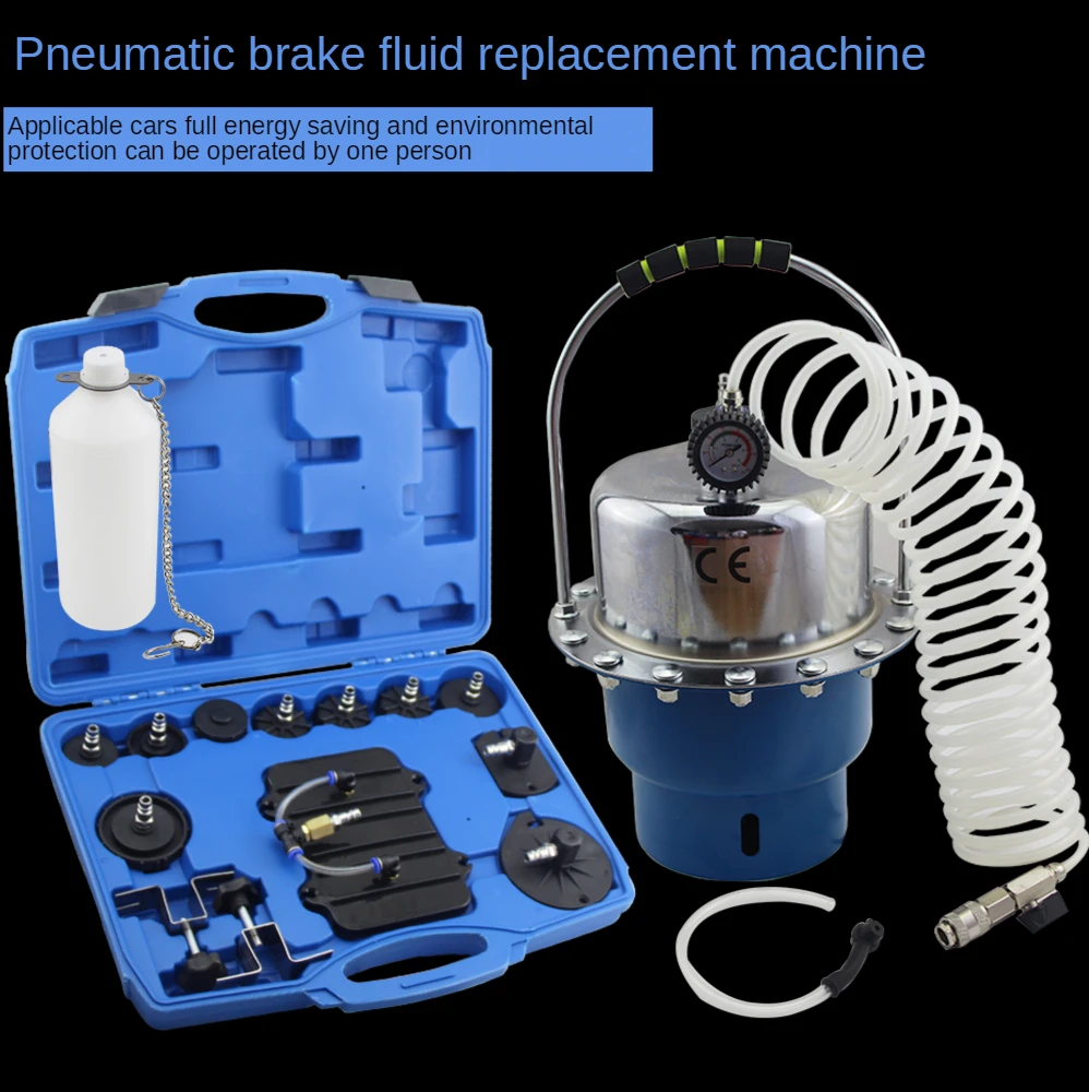 Compressed Air Brake Bleeder Kit Pneumatic Brake Oil Changer Bleeder Automobile Hydraulic Brake Fluid Filling Extraction Tools
Compressed Air Brake Bleeder Kit Pneumatic Brake Oil Changer Bleeder Automobile Hydraulic Brake Fluid Filling Extraction Tools