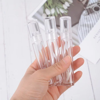3.5ml Clear Empty Lip Gloss Tube Plastic Refillable Lip Glaze Lip Balm Bottle With Rubber Inserts Cosmetic Refillable Bottle
3.5ml Clear Empty Lip Gloss Tube Plastic Refillable Lip Glaze Lip Balm Bottle With Rubber Inserts Cosmetic Refillable Bottle