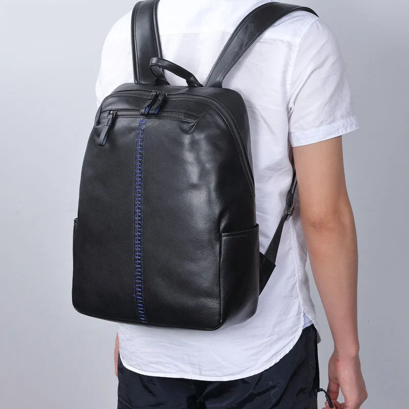 Top Layer Cowhide Leather Men Backpack Bag Brand Laptop Notebook Male Waterproof Genuine leather Back Pack Backbag
Top Layer Cowhide Leather Men Backpack Bag Brand Laptop Notebook Male Waterproof Genuine leather Back Pack Backbag