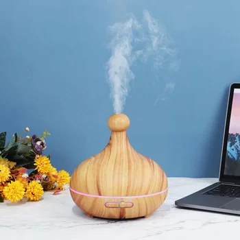 400ml Air Humidifier Ultrasonic Aroma-Essential-Oil Diffuser 7 Color Changing LED Lights Wood Grain Humidifier Remote Control 
400ml Air Humidifier Ultrasonic Aroma-Essential-Oil Diffuser 7 Color Changing LED Lights Wood Grain Humidifier Remote Control