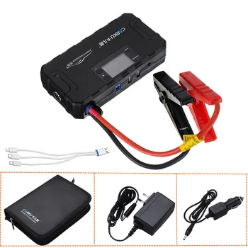 Car Jump Starter 1000A Battery Power Bank 16800mAh LED Dual USB Emergency Multifunctional Car Battery Charger Battery Booster
Car Jump Starter 1000A Battery Power Bank 16800mAh LED Dual USB Emergency Multifunctional Car Battery Charger Battery Booster