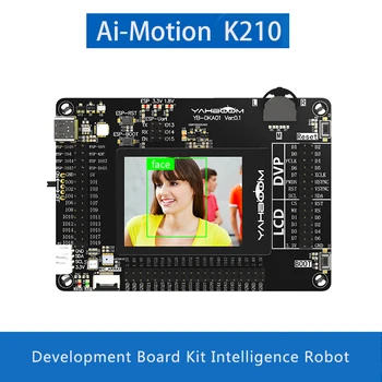 K210 Development Board Kit Artificial Intelligence Robot Vision RISC-V Face Recognition Camera for learning Al vision technology
K210 Development Board Kit Artificial Intelligence Robot Vision RISC-V Face Recognition Camera for learning Al vision technology