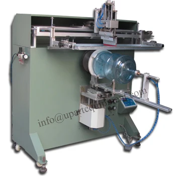 single color logo water bucket silk printing machine
single color logo water bucket silk printing machine