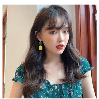 Elegant Yellow Earrings Simple Ear Stud Women Fashion Earings 
Elegant Yellow Earrings Simple Ear Stud Women Fashion Earings