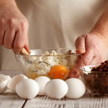 Professional-Grade Danish Dough Whisk Blender 2-Pack Baking Tools
Professional-Grade Danish Dough Whisk Blender 2-Pack Baking Tools