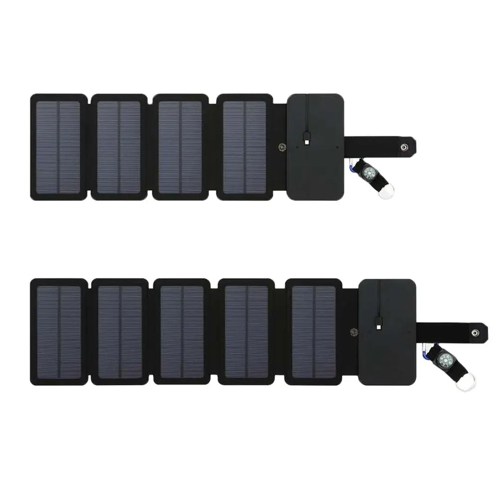 Solar Panels 8W Folding Sunpower Charger Large Capacity Power Bank Universal Portable Phone Charger Tourism External Battery
Solar Panels 8W Folding Sunpower Charger Large Capacity Power Bank Universal Portable Phone Charger Tourism External Battery