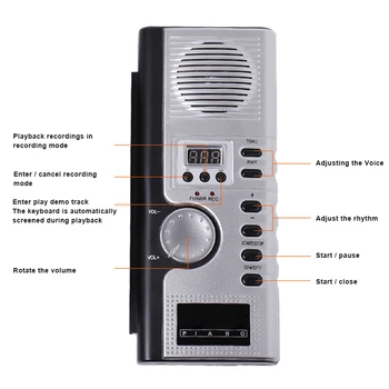 Portable Electronic Hand Roll Piano Flexible Roll up Keyboard Silicone Piano H7JP
Portable Electronic Hand Roll Piano Flexible Roll up Keyboard Silicone Piano H7JP