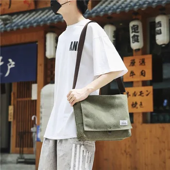 Casual Shoulder Bag Men 2020 Travel Bag High-Capacity Pillow Pouch Solid Color Man Phone Pouch Canvas Male Crossbody Bags
Casual Shoulder Bag Men 2020 Travel Bag High-Capacity Pillow Pouch Solid Color Man Phone Pouch Canvas Male Crossbody Bags