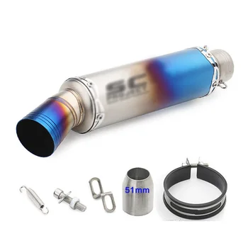 Universal Motorcycle 51mm Stainless Steel Exhaust Pipe For YAMAHA yx 125 tdm 850 fjr 1300 For KAWASAKI w800 ninja zx 250 z750
Universal Motorcycle 51mm Stainless Steel Exhaust Pipe For YAMAHA yx 125 tdm 850 fjr 1300 For KAWASAKI w800 ninja zx 250 z750