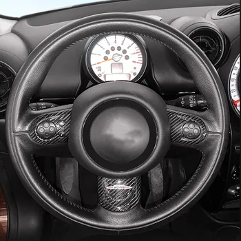 Steering Wheel Cover Carbon Fiber Interior Decoration Stickers for Mini Cooper R55 R56 R57 R58 R59 R60 R61 Clubman Countryman
Steering Wheel Cover Carbon Fiber Interior Decoration Stickers for Mini Cooper R55 R56 R57 R58 R59 R60 R61 Clubman Countryman