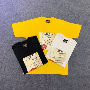 Justin Bieber The Drew House Crying Lady Printed Women Men T shirts tees Hiphop Streetwear Men Casual Short Sleeve T shirt
Justin Bieber The Drew House Crying Lady Printed Women Men T shirts tees Hiphop Streetwear Men Casual Short Sleeve T shirt