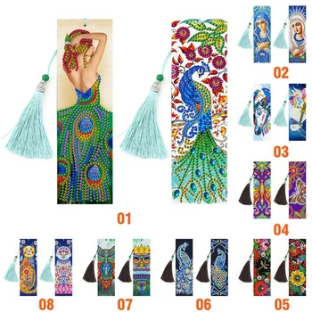 2pcs 5d Christmas Ross Beauty DIY Bookmarks With Tassel Arts Crafts Set Diamond Painting Bookmarks-diamond Painting For Adults
2pcs 5d Christmas Ross Beauty DIY Bookmarks With Tassel Arts Crafts Set Diamond Painting Bookmarks-diamond Painting For Adults